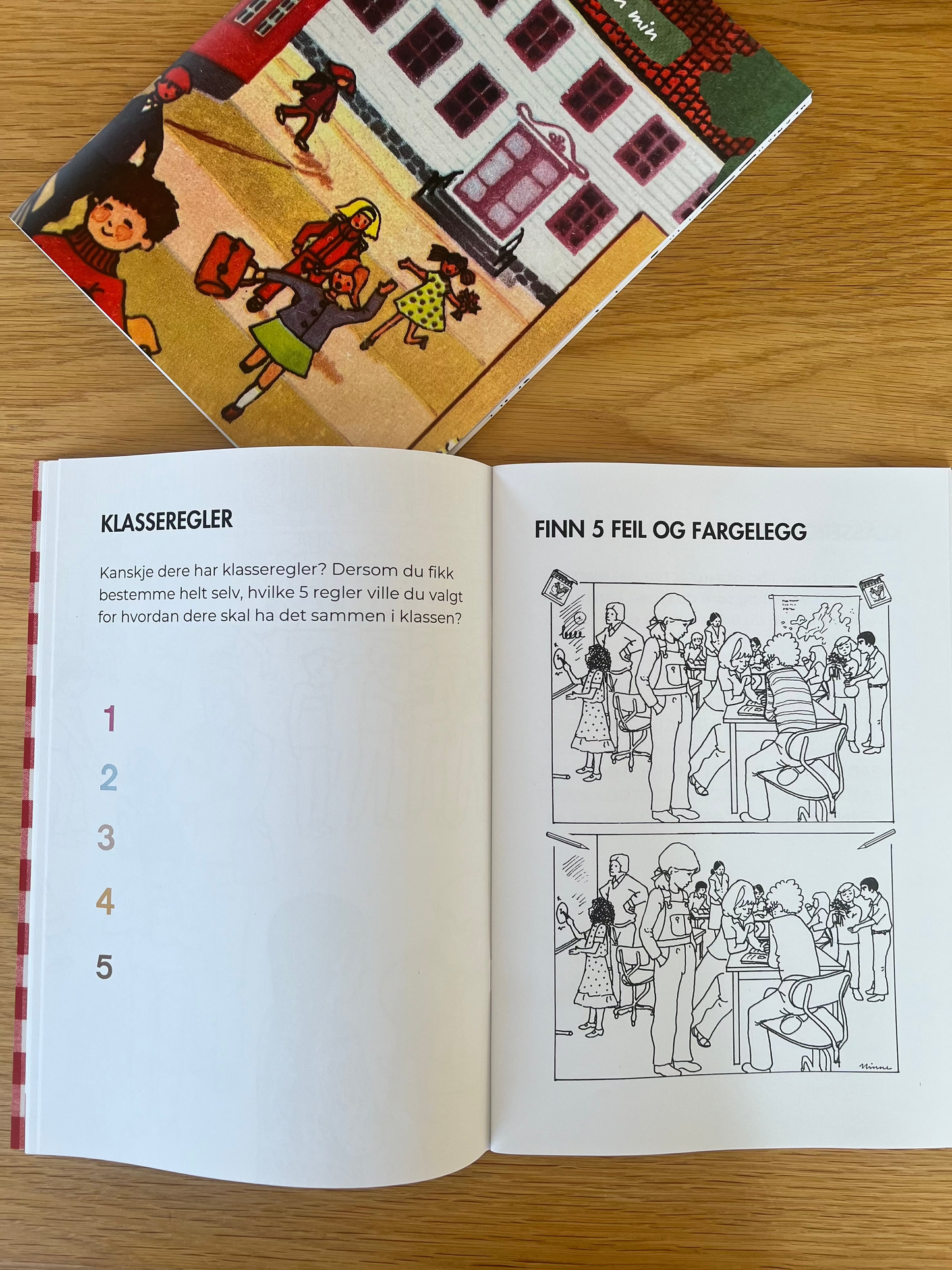 Aktivitetshefte "Skoledagen min"