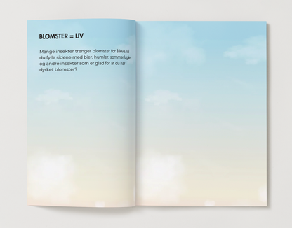 Vårpakke! Blomsterkuler + aktivitetsbok